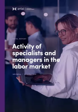 Activity of specialists and managers on the labor market - 14th edition