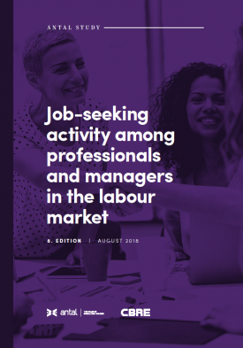 Job-seeking activity among professionals and managers in the labour market - 8th edition
