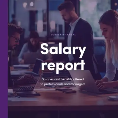 Salary growth has slowed. Finance and Legal see the largest increases, while IT remains stable